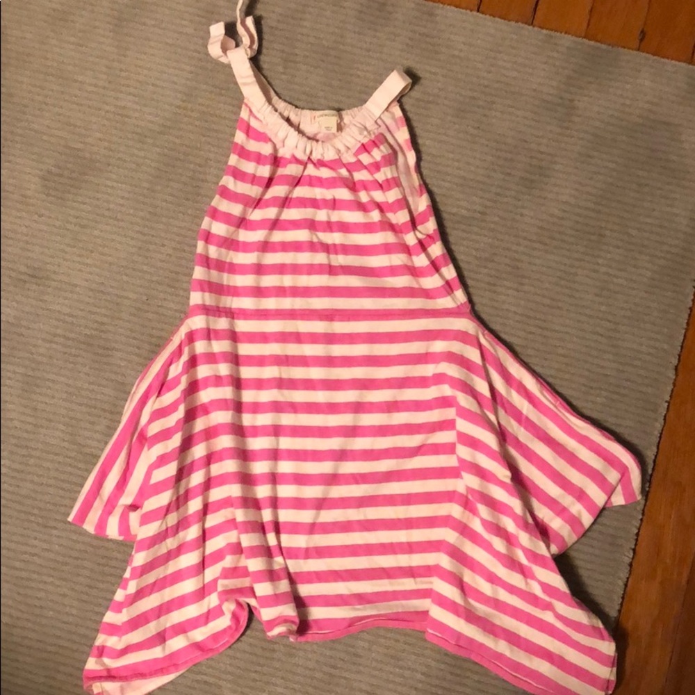 Crewcuts super fun tan dress with pockets